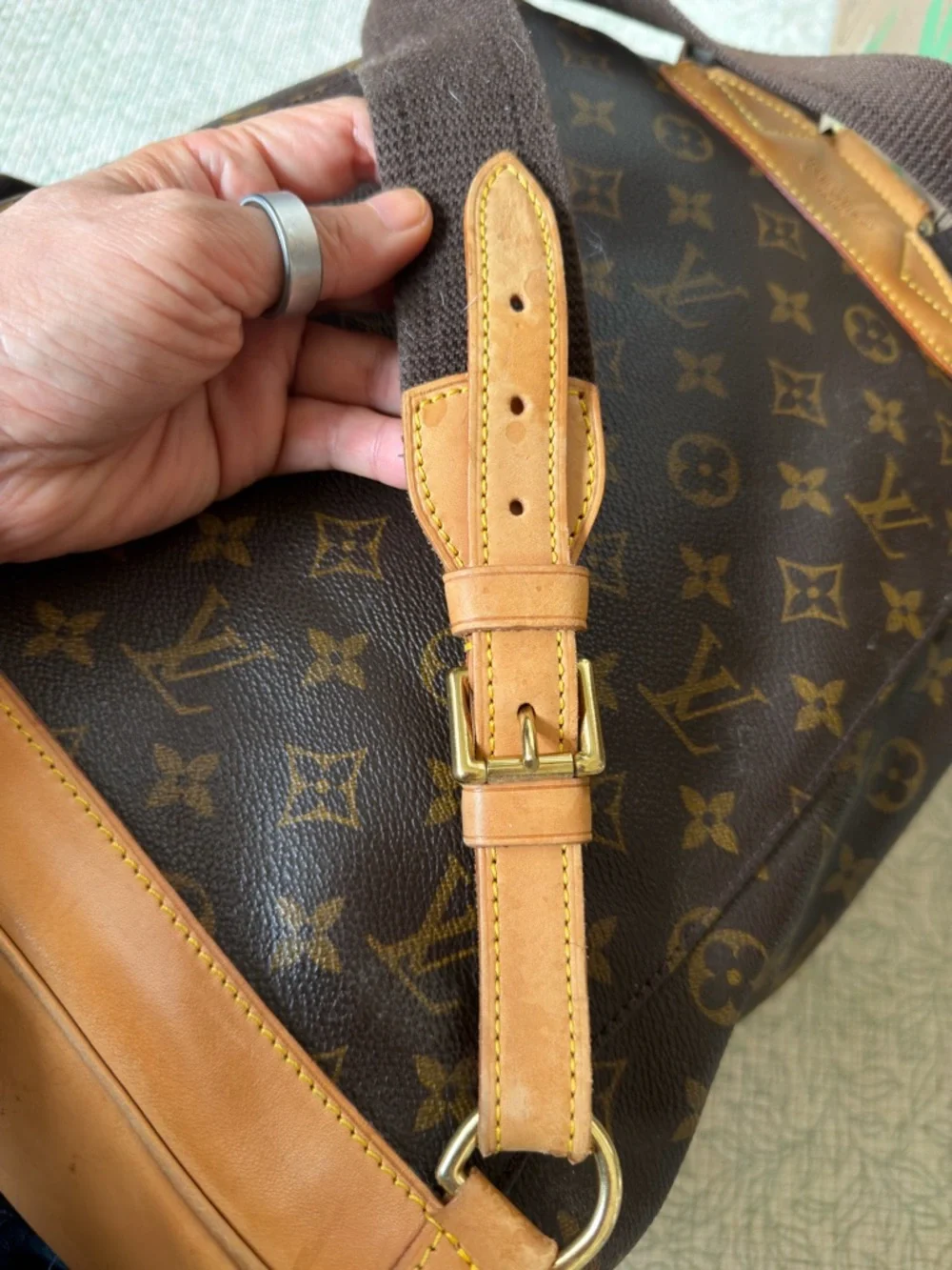 Louis Vuitton Montsouris GM Backpack Monogram (Vintage) - Picture 14 of 15